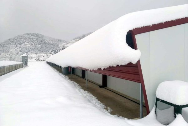 José Ramón en su explotación avícola