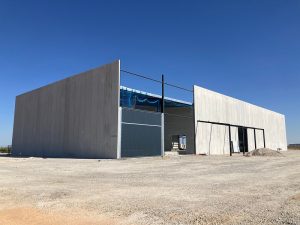 Construcción de una nave de cultivo de champiñón