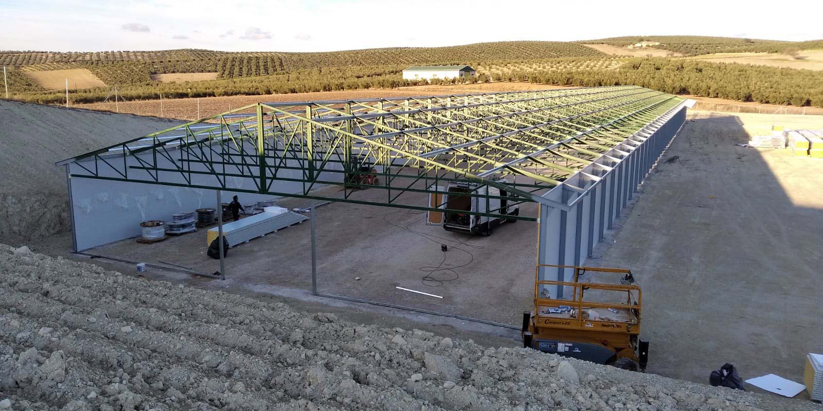 Obras de Naves Avícolas